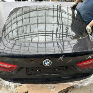 BMW X6 F16 REAR COMPLETE TAILGATE BOOT TRUNK LID BLACK 2016