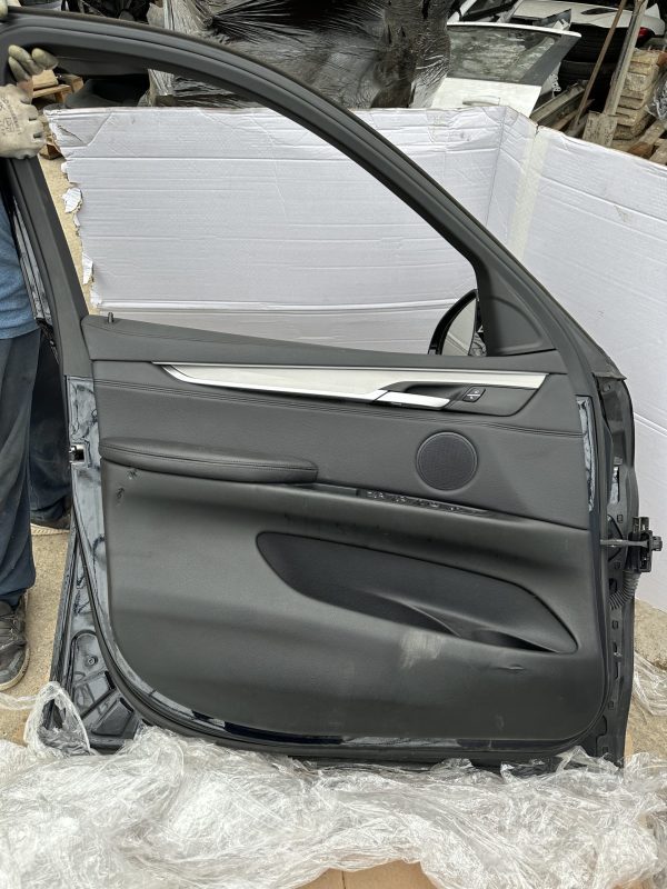 BMW X6 F16 2014-2019 PASSENGER SIDE FRONT DOOR BLACK - Image 2