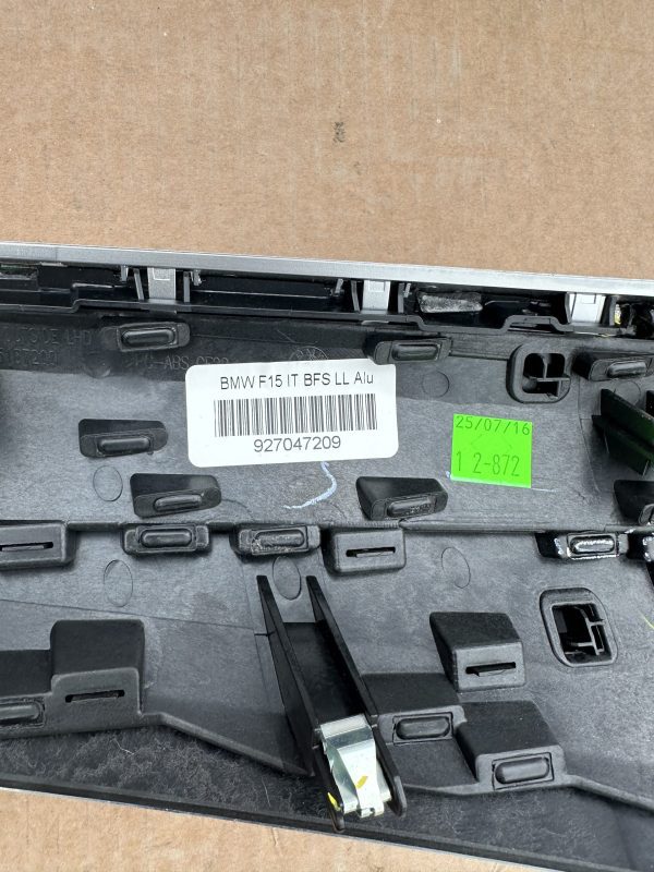 BMW X6 F15 2016 Centre console decorative and Air Vents trim 927047209 - Image 3