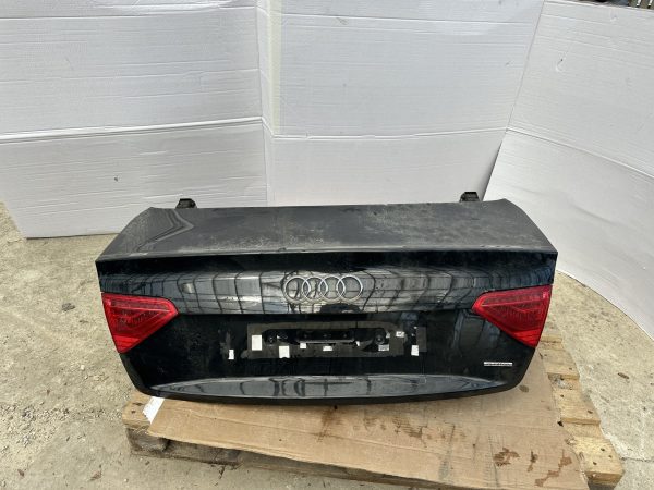 AUDI A5 8T Coupe Boot Lid Black 2012-15 Facelift