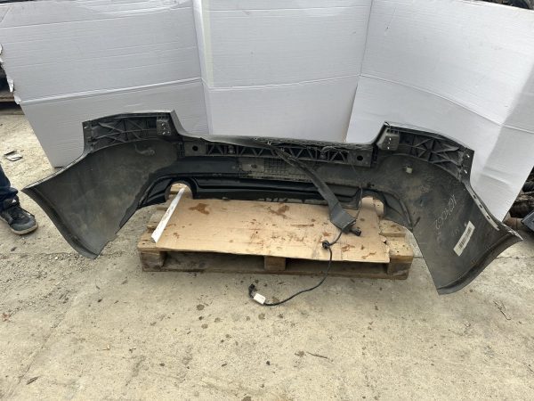 AUDI A4 Rear Bumper 2007-2009 Convertible Black - Image 2