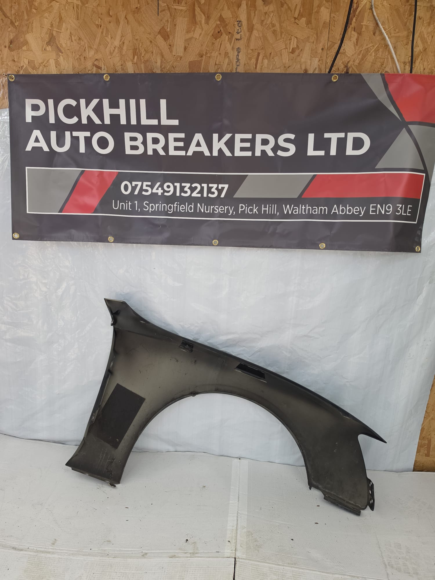 Audi A5 Black Edition 2 Door Coupe Passenger Side wing Black 2014 - Image 2