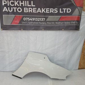 BMW Z4 passenger Side Quarter Panel 2014 White