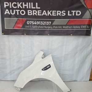 Vauxhall Corsa 3 Door Hatch Back Passenger Side wing White 2014