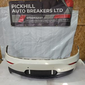 BMW Z4 Rear Bumper White 2014