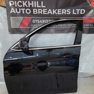 BMW X6 Passenger Side Front Door Black 2016
