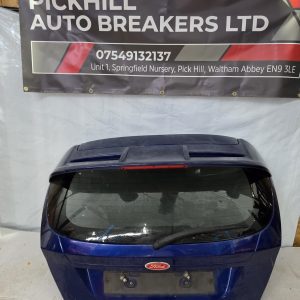 Ford fiesta 3 Door Hatch/Back Rear Tail/Gate Dark Blue 2016