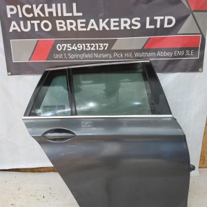 BMW 5 Series Touring/Estate F11 Complete Rear Door Grey Right Drivers Side 2016-23
