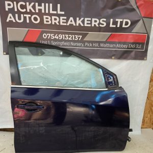 2016 NISSAN PULSAR 5 Door Hatchback Met/Blue Drivers Right Front Door