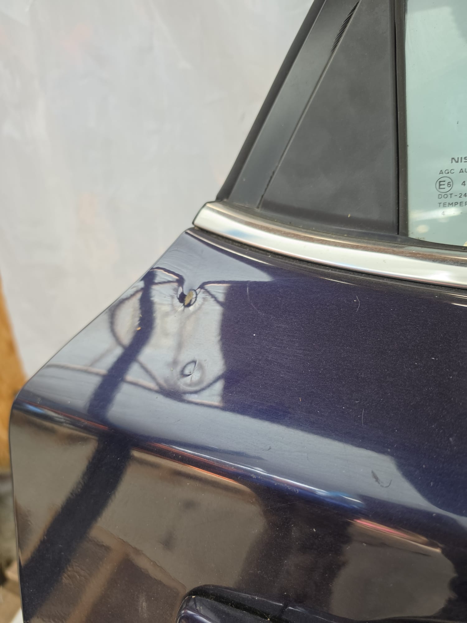 2016 NISSAN PULSAR 5 Door Hatchback Met/Blue Drivers Right Rear Door - Image 2