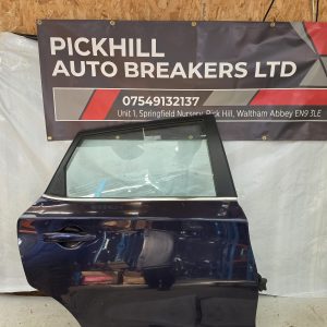 2016 NISSAN PULSAR 5 Door Hatchback Met/Blue Drivers Right Rear Door