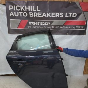VOLVO V40 D3 O/S/R Driver Side NEAR SIDE REAR DOOR 2016-2019