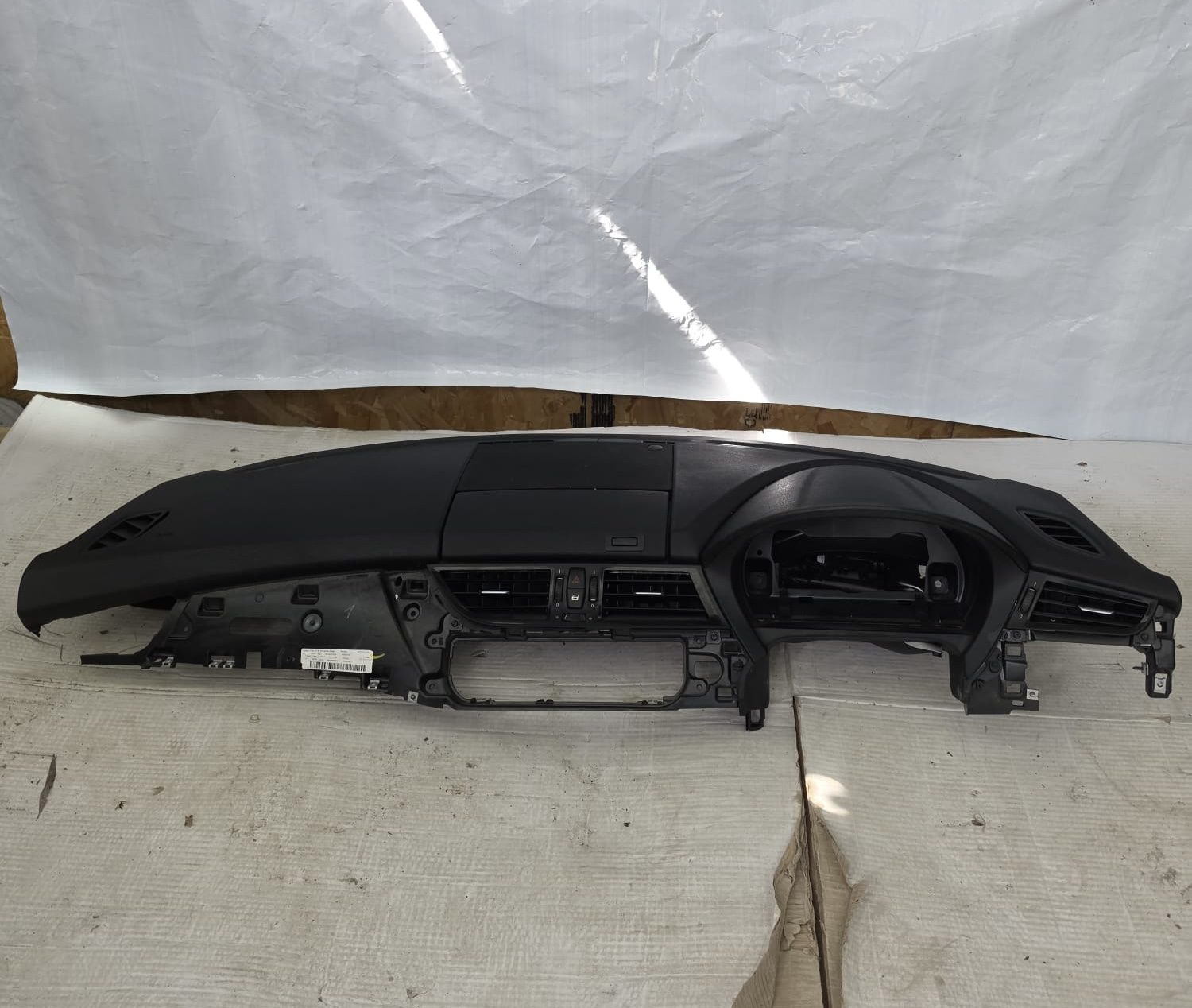 2009–2016 BMW Z4 MK2 E89 DASHBOARD PANEL WITH PASSENGER AIRBAG GENUINE