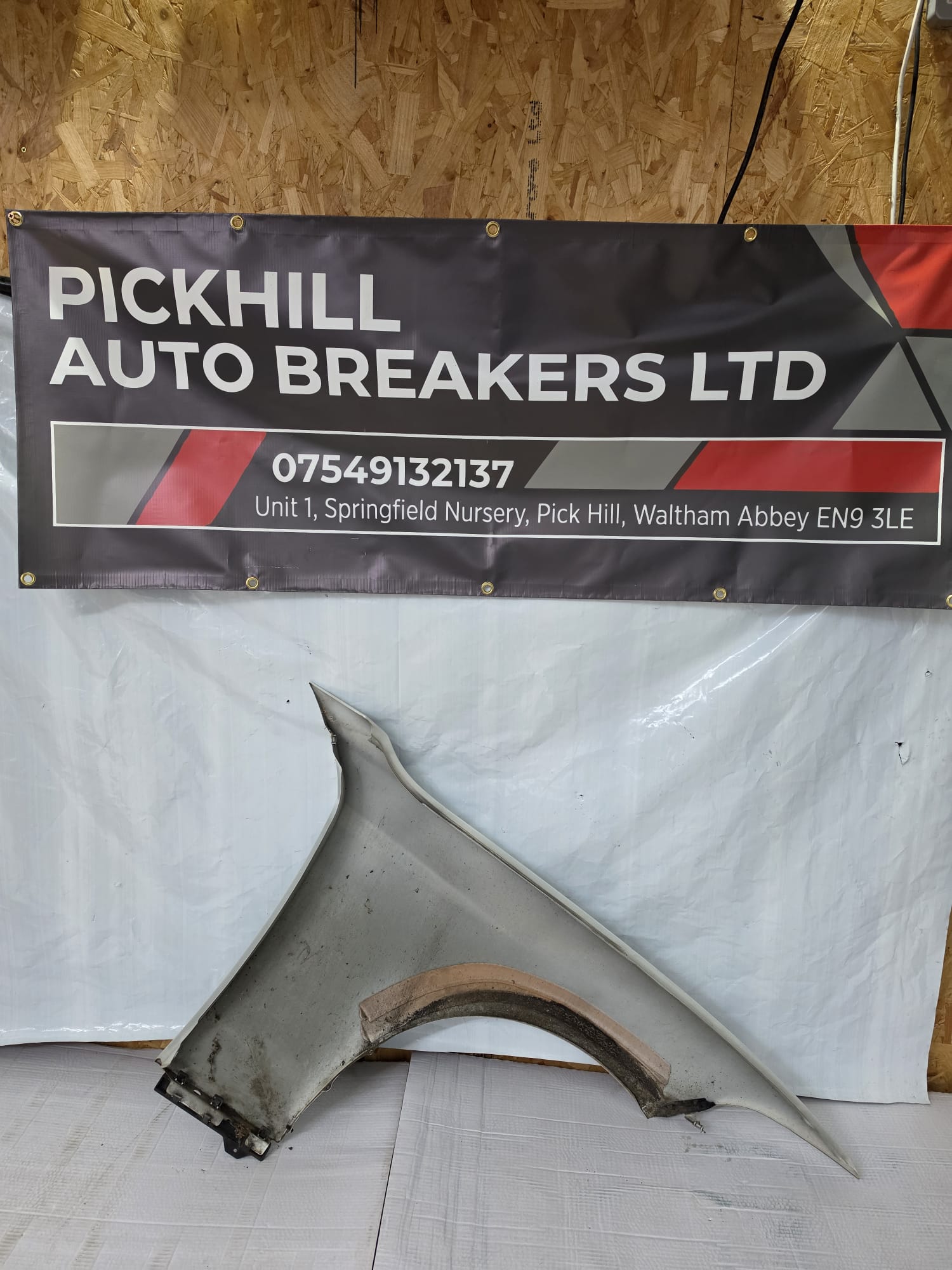 2011-2014 BMW 1 Series F20 Front Left Passenger Wing 300 White - Image 2