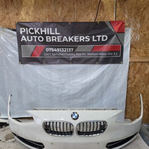 BMW 1 SERIES Front Bumper 2011-2015 Hatchback ALPINE White (300)