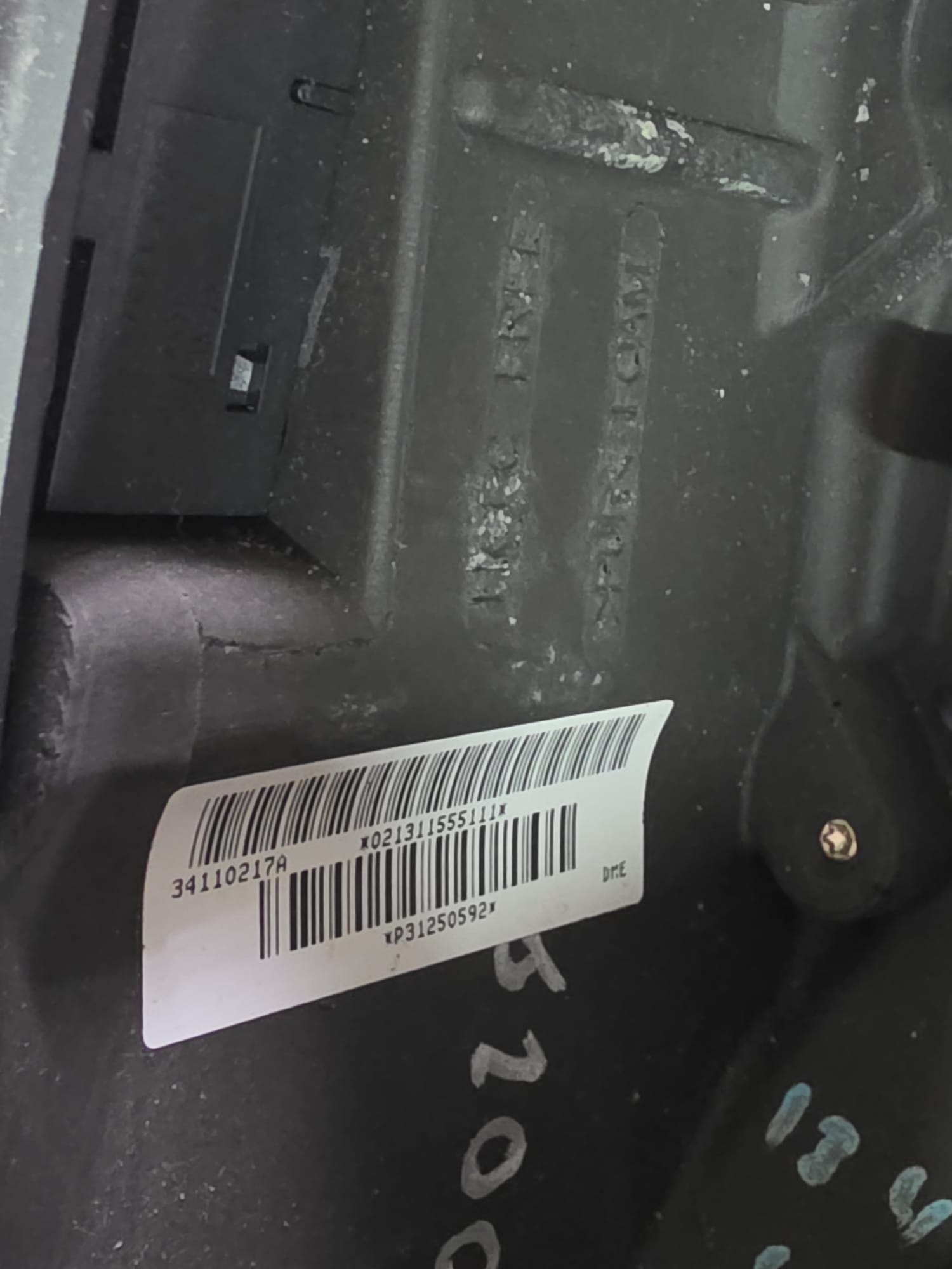 VOLVO V60 2014 MULTI-FUNCTION STEERING WHEEL 34110217A - Image 2