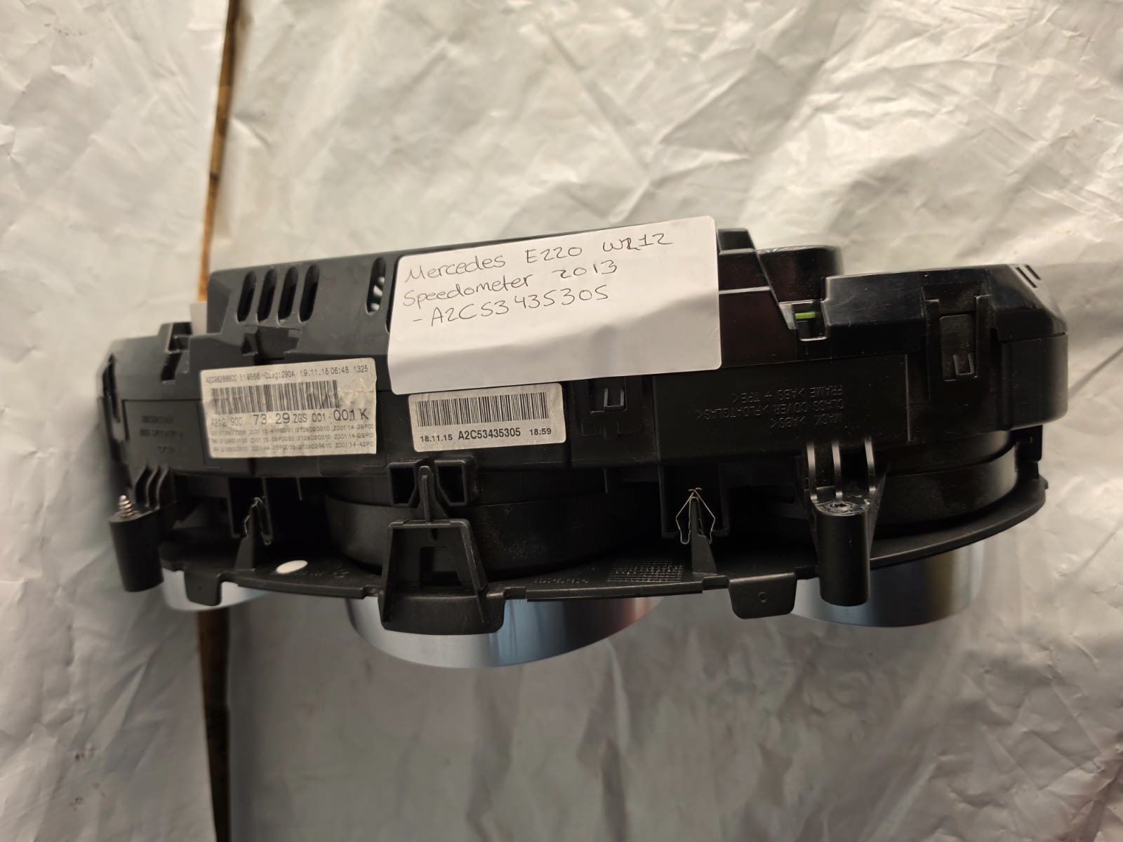 MERCEDES BENZ E220 2013 W212 SPEEDO SPEEDOMETER 99900 MILEAGE A2C53435305 - Image 2
