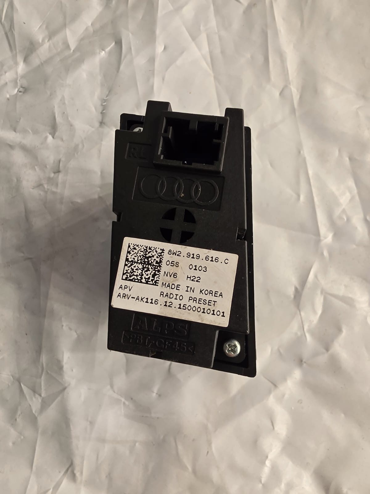 AUDI A4 2016 B9 MULTIMEDIA CONTROL SWITCH 8W2919616C - Image 3