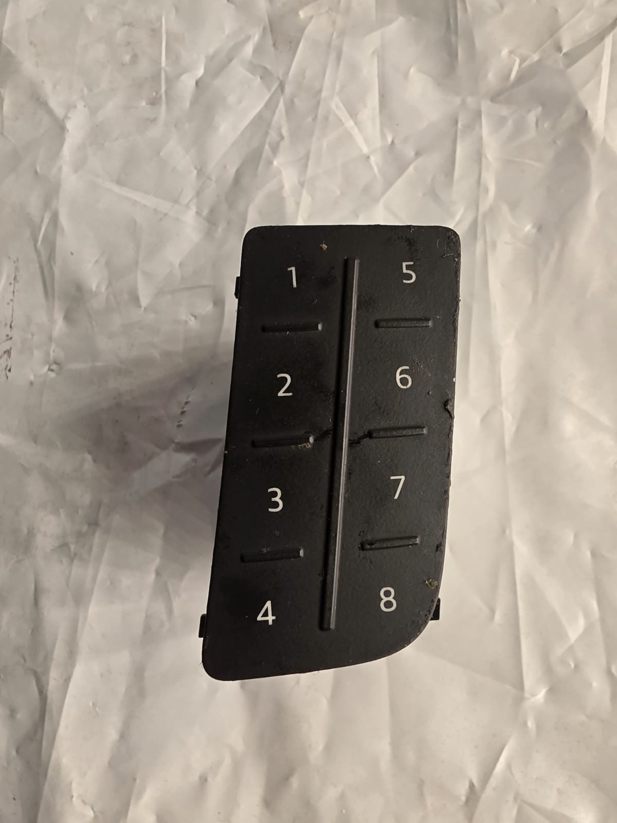 AUDI A4 2016 B9 MULTIMEDIA CONTROL SWITCH 8W2919616C