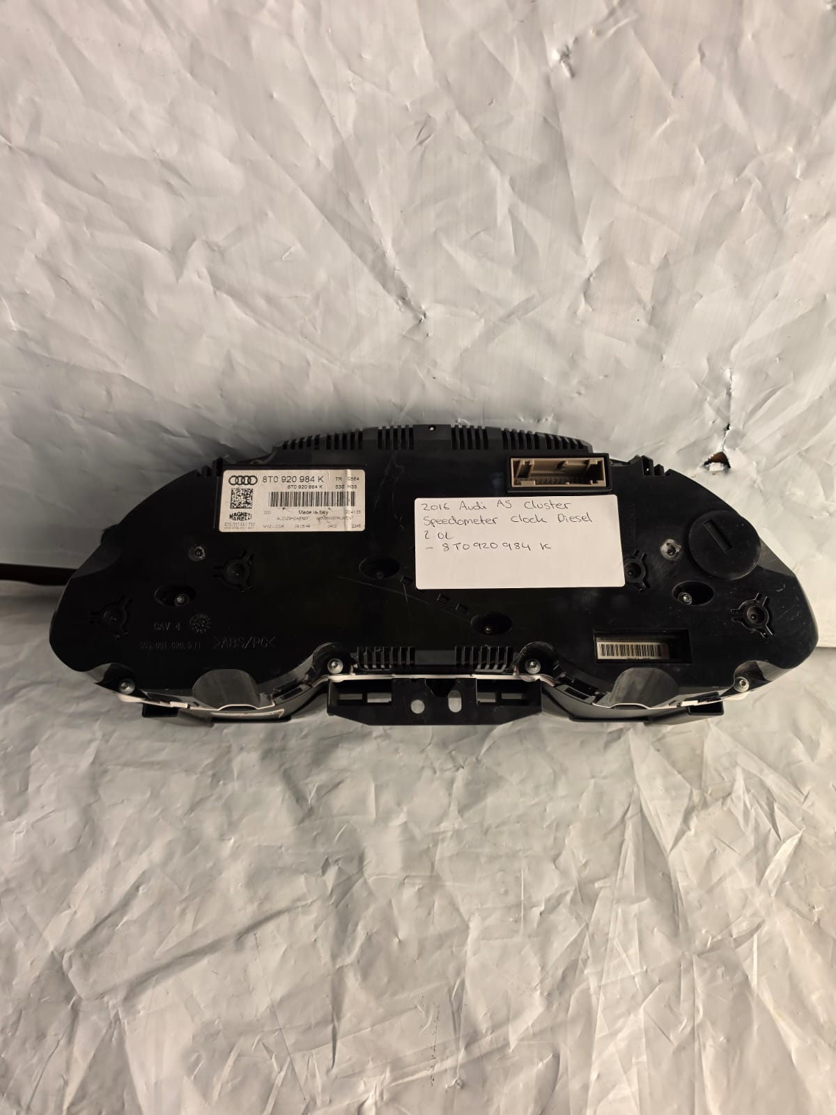 Audi a5 2016 cluster speedometer clock diesel 2.0l - Image 3