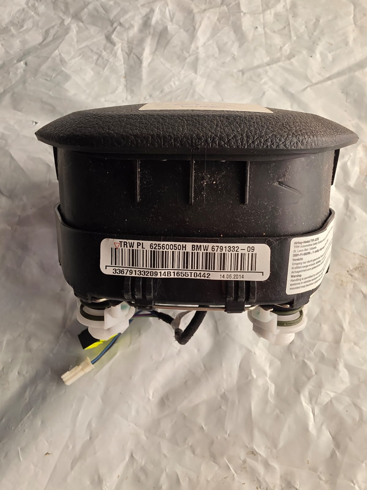 BMW 1 SERIES F20 STEERING WHEEL AIRBAG MODULE 62560050H - Image 2
