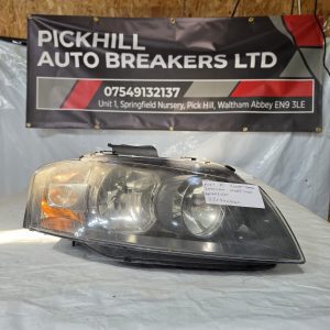 AUDI A3 2003-2008 HALOGEN DRIVER SIDE HEADLIGHT 8P0941004L