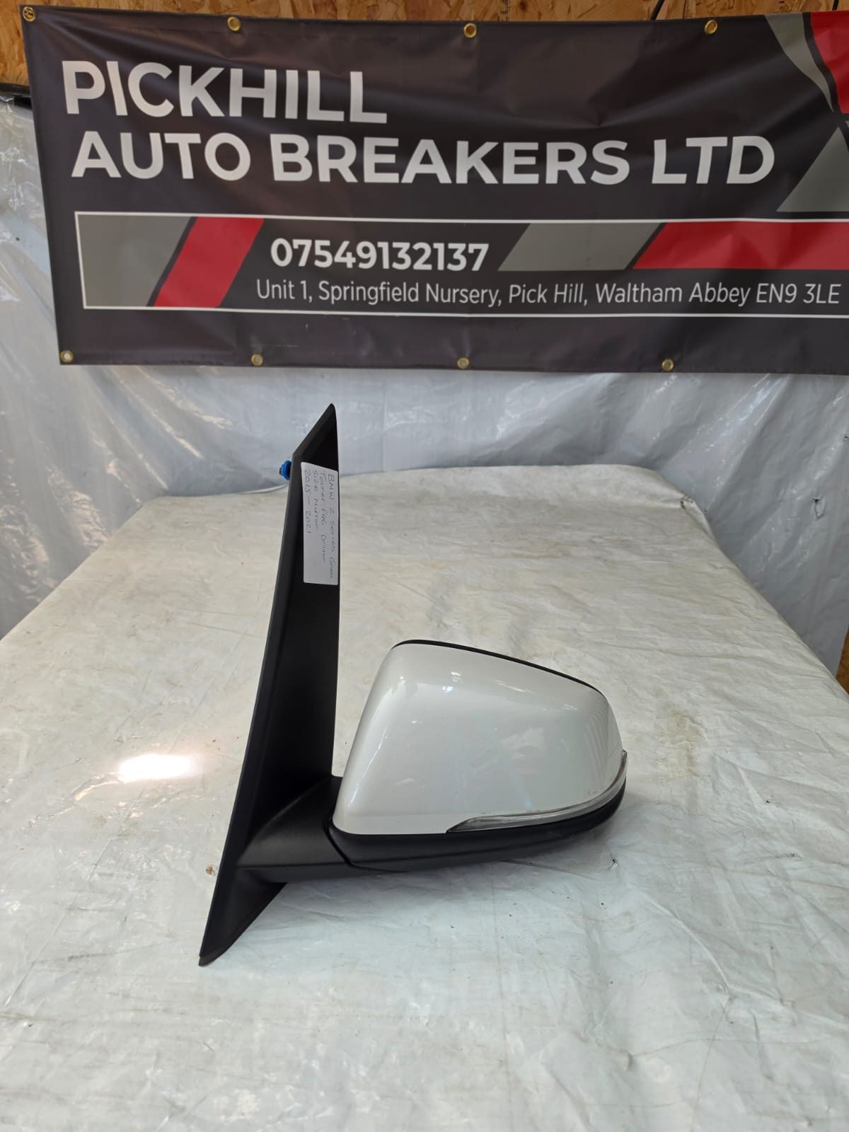 BMW 2 SERIES GRAN TOURER F46 PASSENGER SIDE MIRROR 2015-2021 - Image 2
