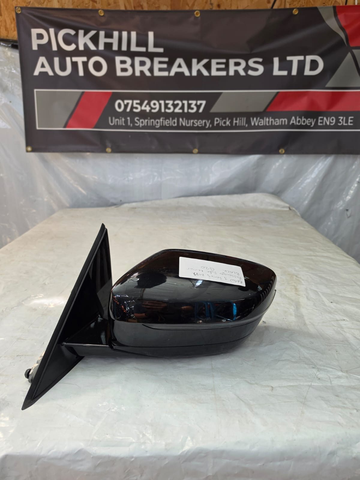 BMW 3 SERIES 2022 PASSENGER SIDE MIRROR BLACK G20 - Image 3