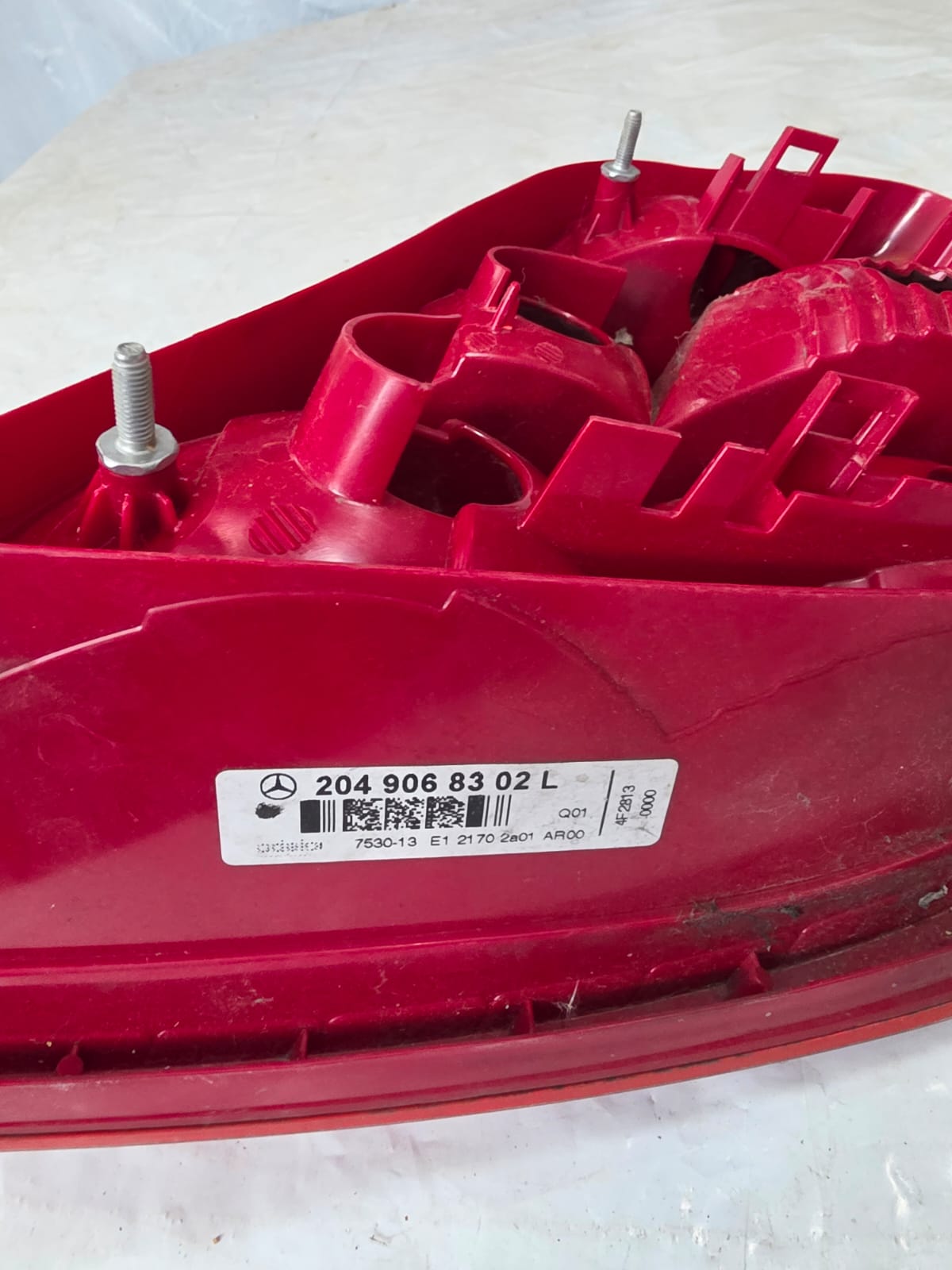 MERCEDES C CLASS W204 2007-2011 REAR LIGHT PASSENGER LEFT SIDE 2049068302L - Image 3