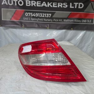 MERCEDES C CLASS W204 2007-2011 REAR LIGHT PASSENGER LEFT SIDE 2049068302L