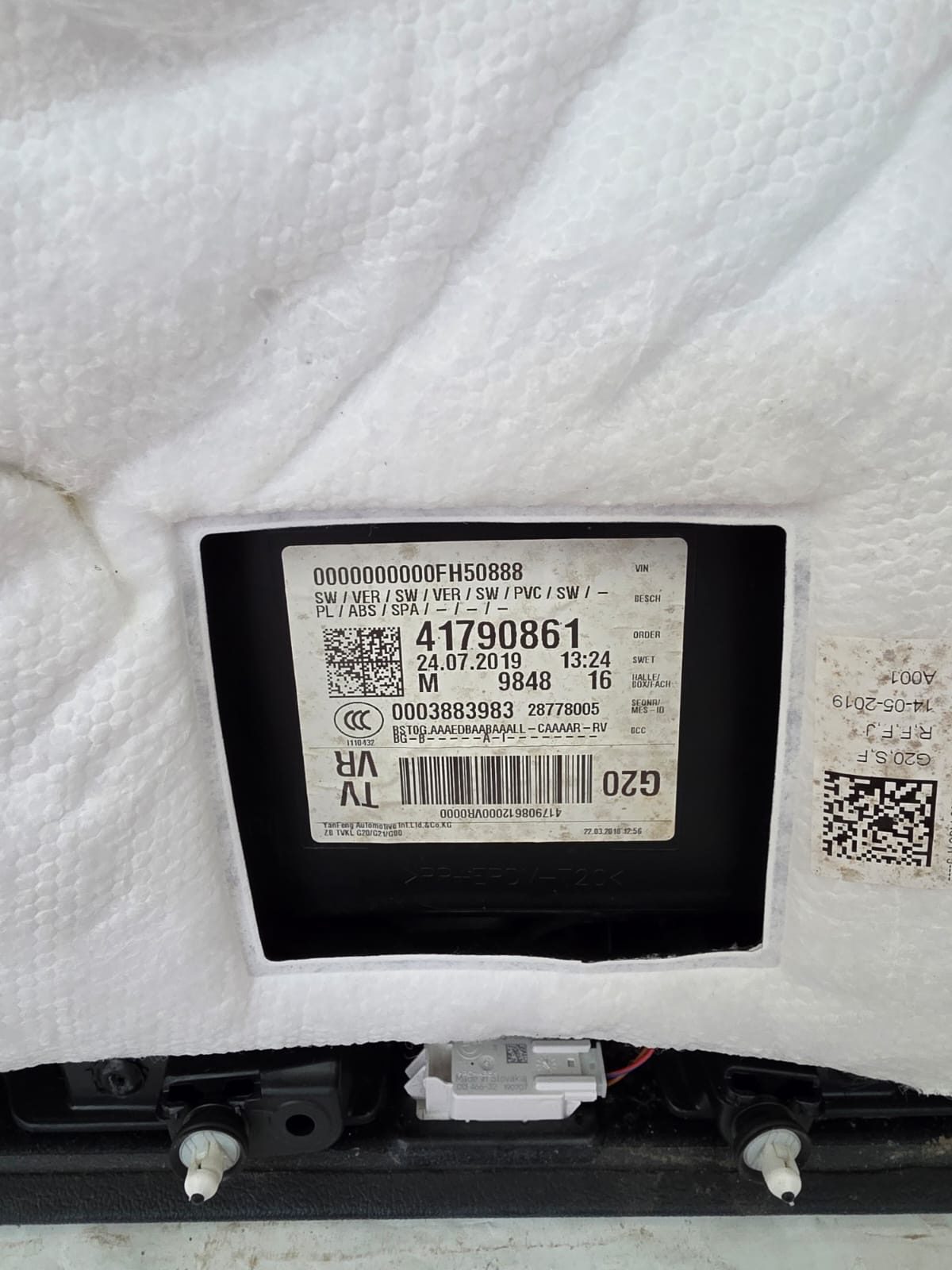 BMW 3 SERIES G20 DRIVER SIDE FRONT DOOR CARD 2019-2024 - Image 3