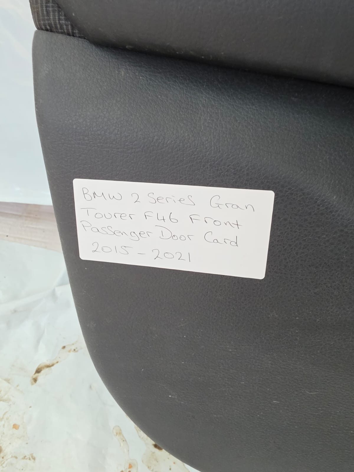 BMW 2 SERIES GRAN TOURER F46 FRONT PASSENGER DOOR CARD 2015-2021 - Image 4