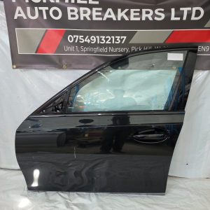BMW 3 SERIES G20 PASSENGER FRONT DOOR BLACK 2019-2024