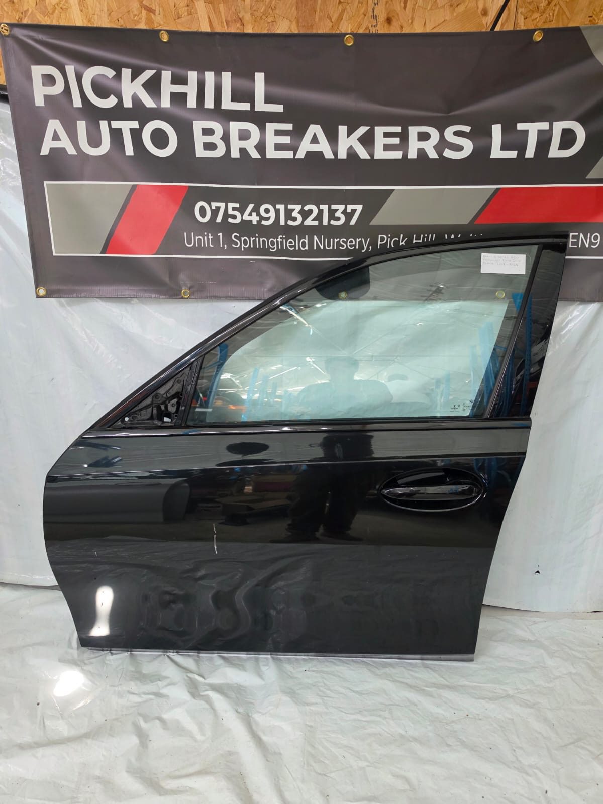 BMW 3 SERIES G20 PASSENGER FRONT DOOR BLACK 2019-2024