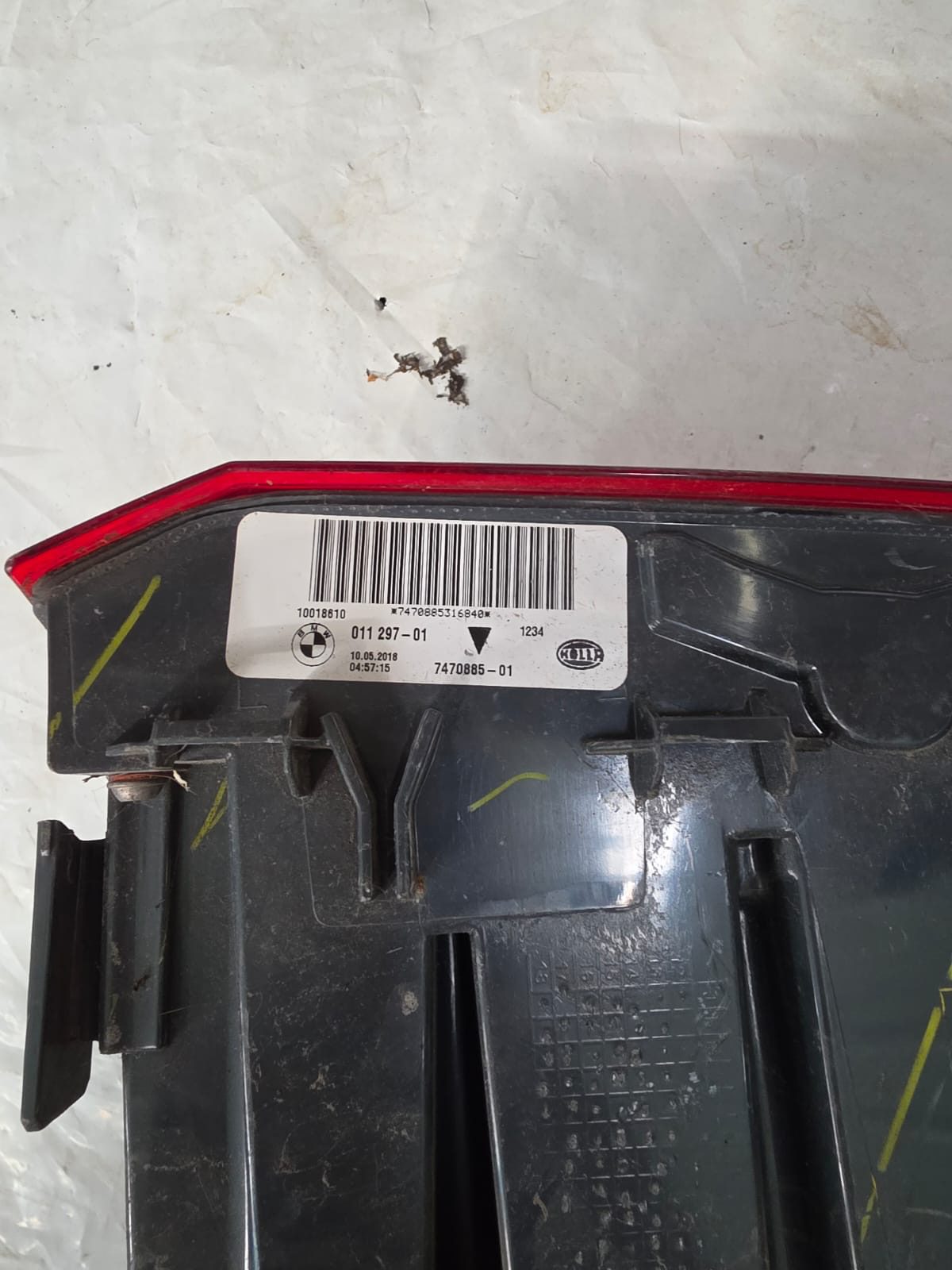 BMW X5 F15 2013-2018 REAR TAIL LIGHT ON TAILGATE LEFT SIDE 7470885 - Image 3