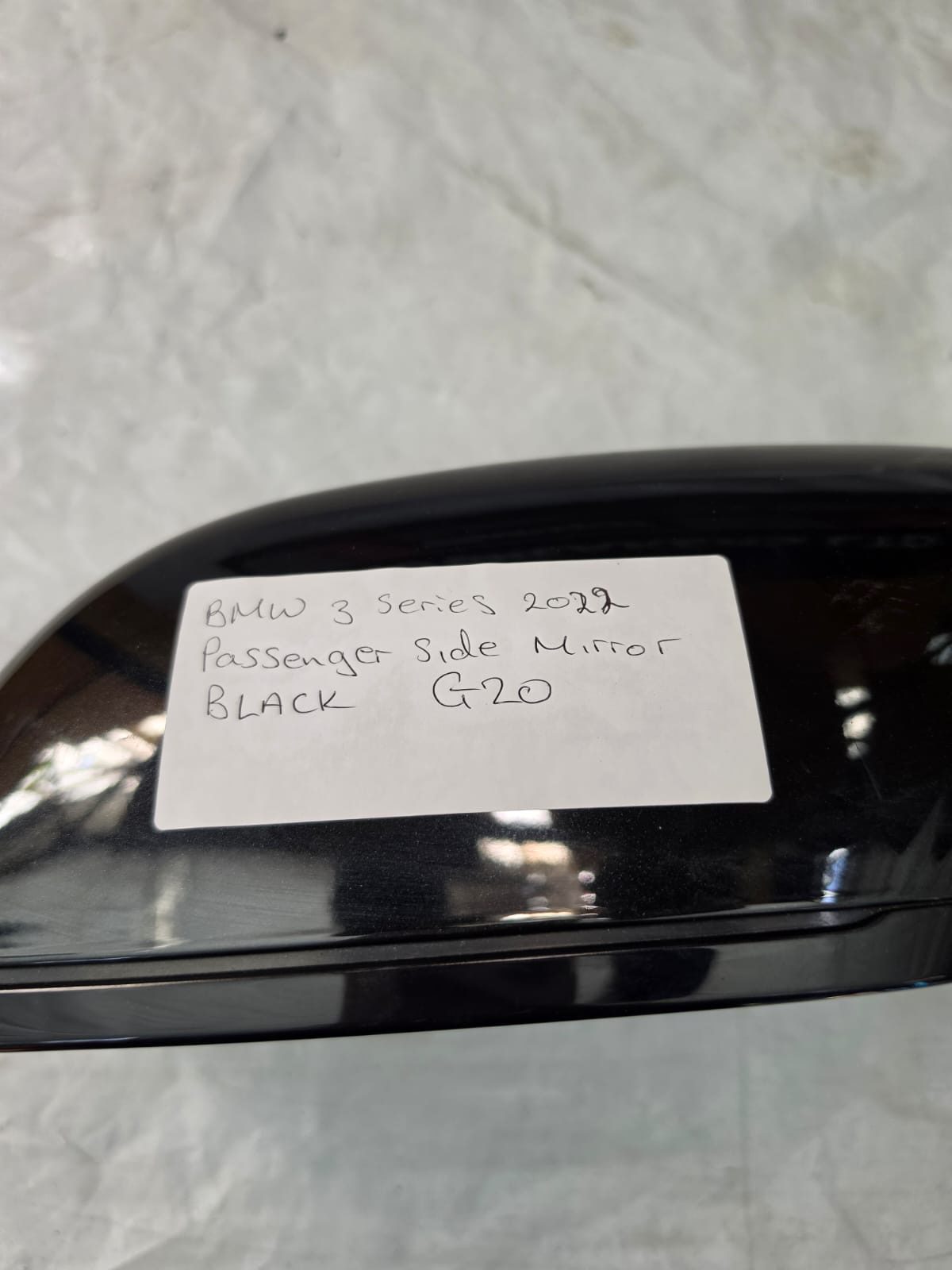 BMW 3 SERIES 2022 PASSENGER SIDE MIRROR BLACK G20 - Image 5