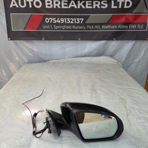 MERCEDES C CLASS W205 2015-2019 RIGHT SIDE DOOR MIRROR BLACK