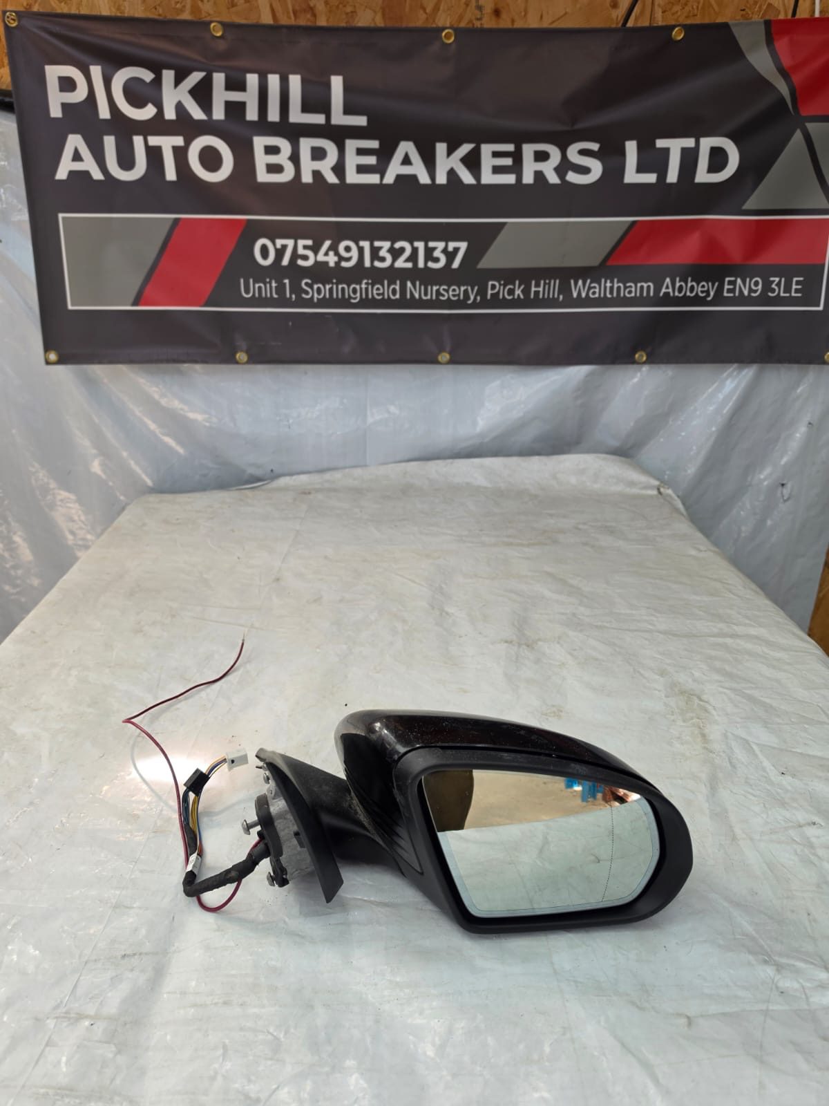MERCEDES C CLASS W205 2015-2019 RIGHT SIDE DOOR MIRROR BLACK