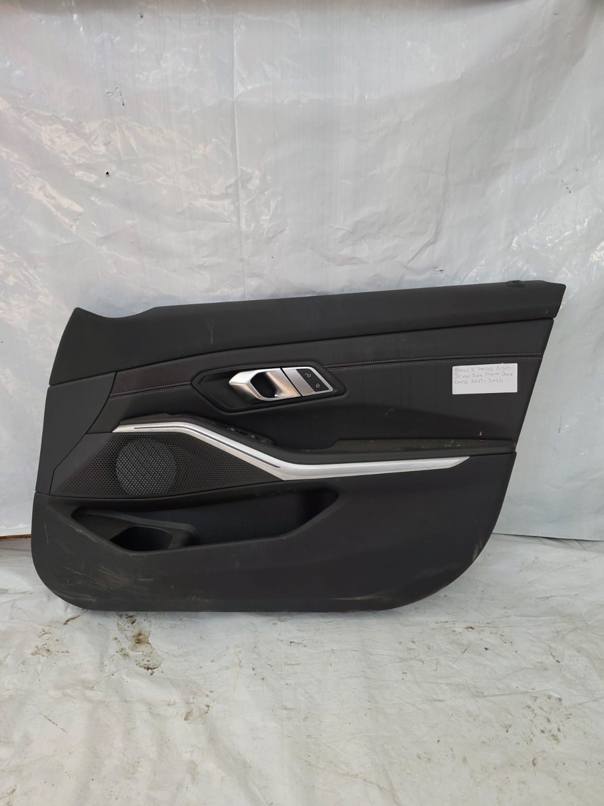 BMW 3 SERIES G20 DRIVER SIDE FRONT DOOR CARD 2019-2024