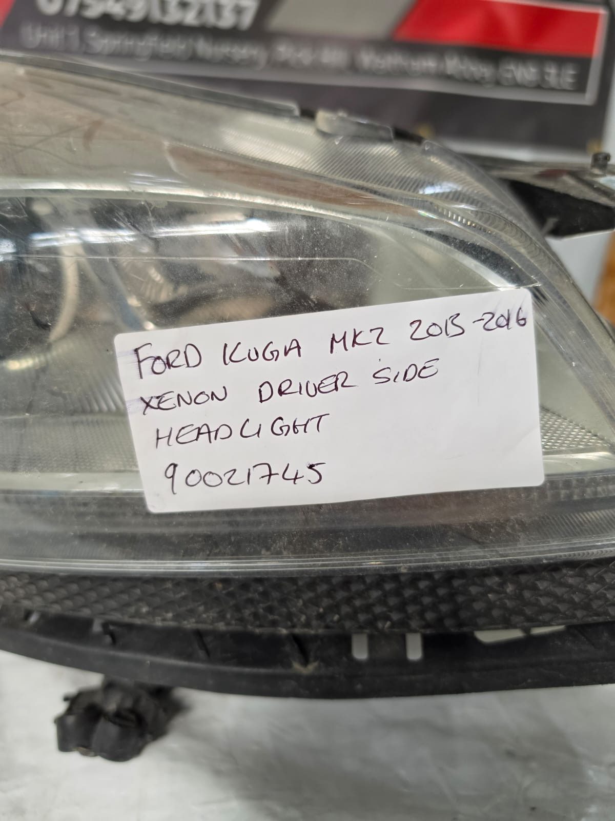 FORD KUGA MK2 2013-2016 XENON DRIVER SIDE HEADLIGHT 90021745 - Image 5