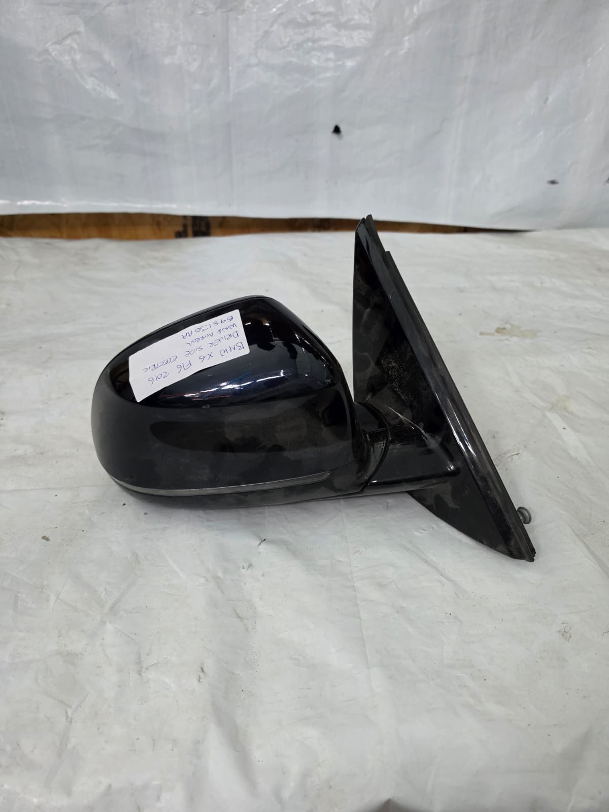 BMW X6 F16 2016 DRIVER SIDE ELECTRIC WING MIRROR 698130AA - Image 3
