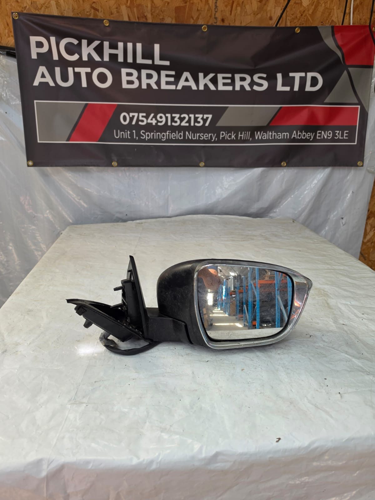 NISSAN QASHQAI J11 MK2 2014-2019 POWER FOLDING MIRROR DRIVER SIDE 038139 - Image 2