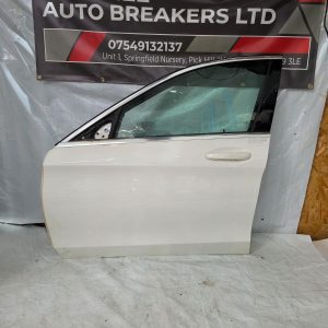 MERCEDES C CLASS W205 2014-2019 LEFT PASSENGER SIDE FRONT DOOR