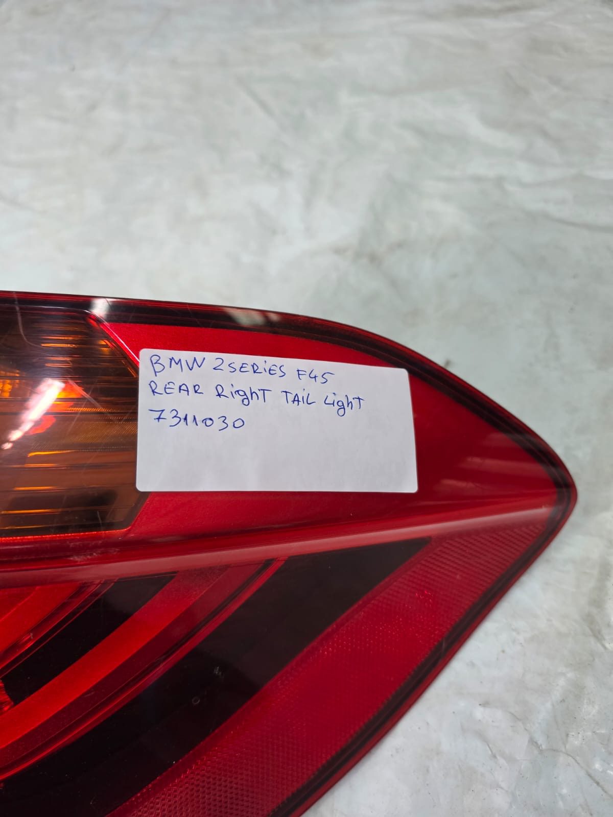 BMW 2 SERIES F45 REAR RIGHT TAIL LIGHT 7311030 - Image 2