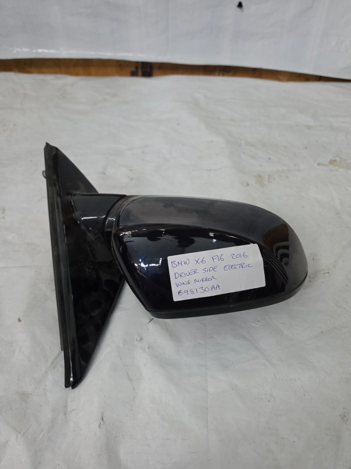 BMW X6 F16 2016 DRIVER SIDE ELECTRIC WING MIRROR 698130AA