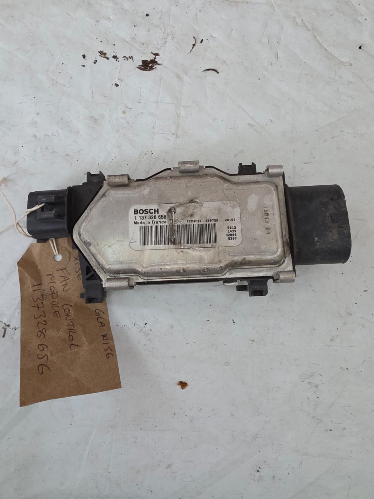 MERCEDES GLA W156 X156 FAN CONTROL MODULE 1137328656
