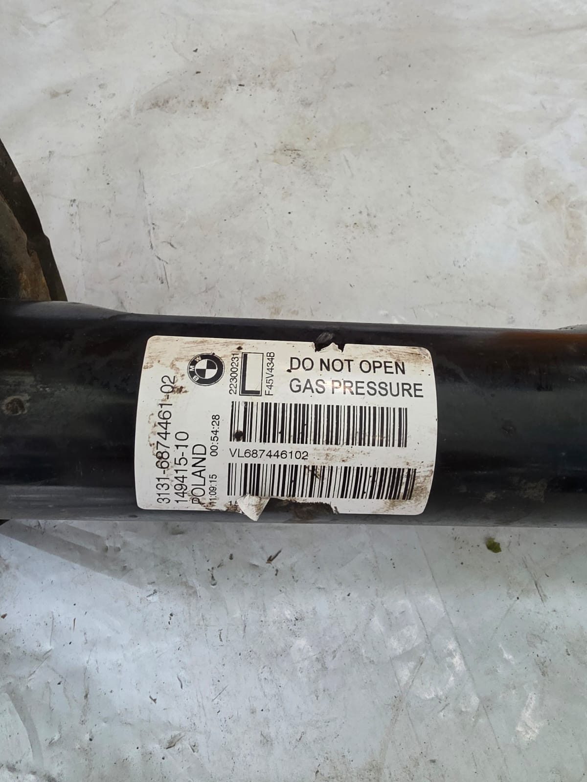 BMW 2 SERIES 220D 2015 LEFT SHOCK ABSORBER 6874461 - Image 2