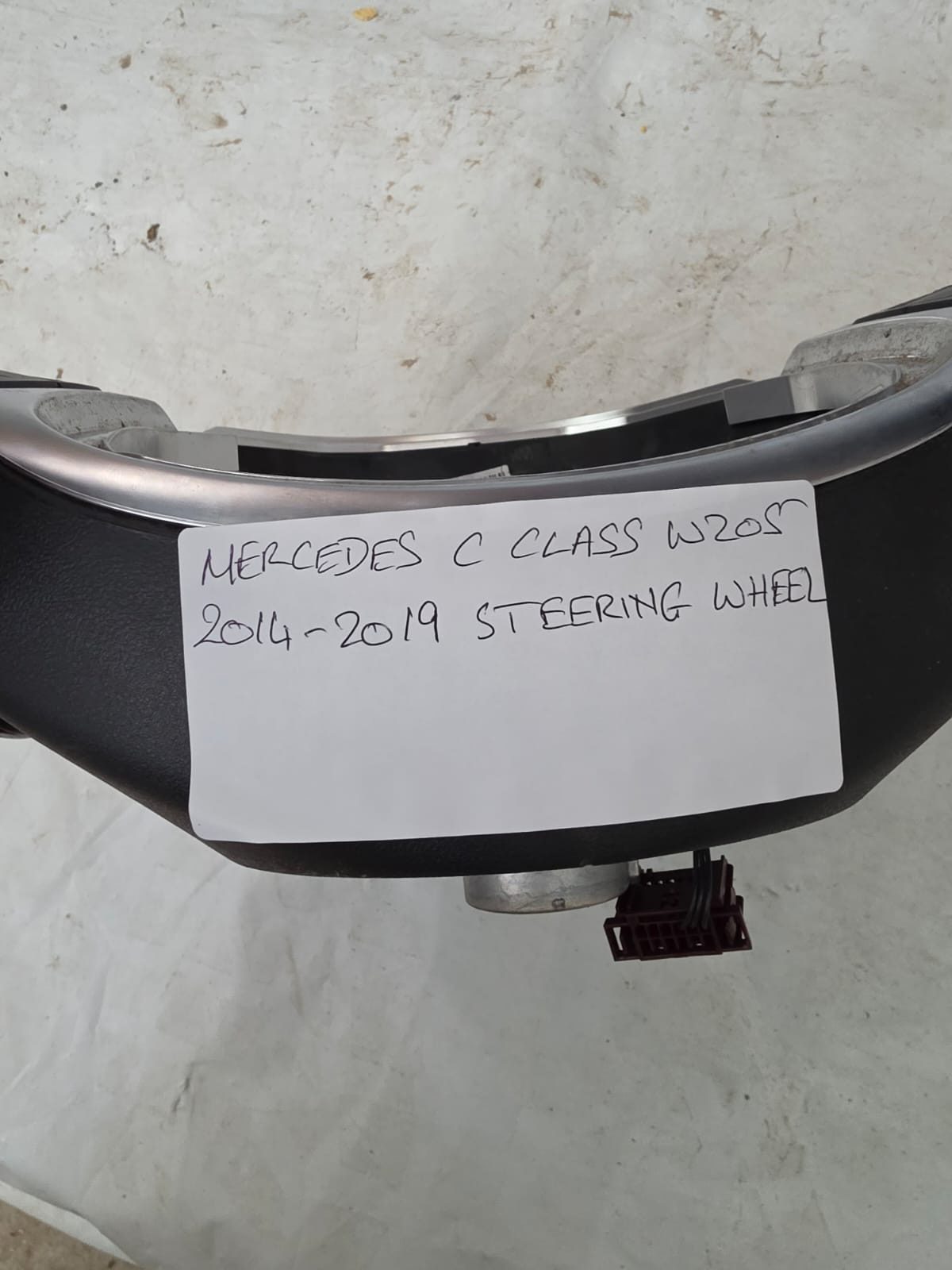 MERCEDES C CLASS W205 2014-2019 STEERING WHEEL - Image 3