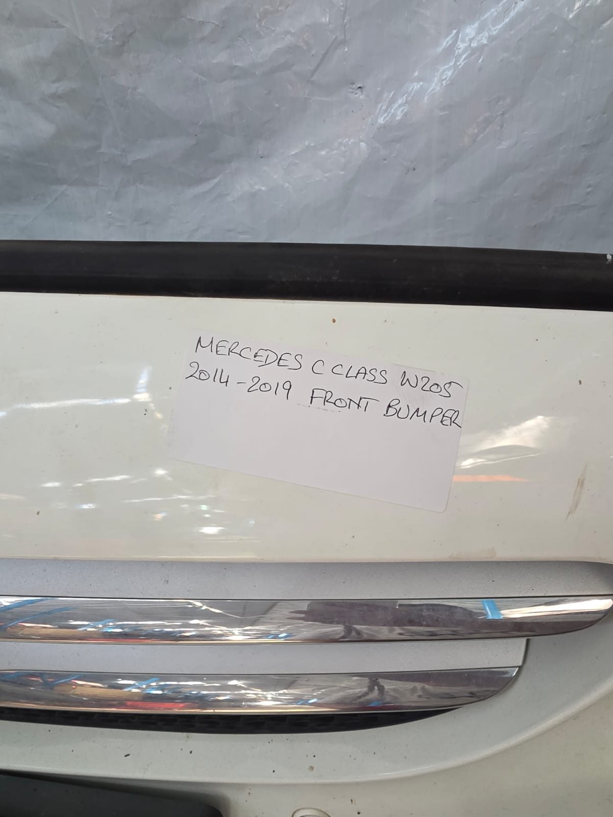 *MERCEDES C CLASS W205 2014-2019 FRONT BUMPER - Image 5