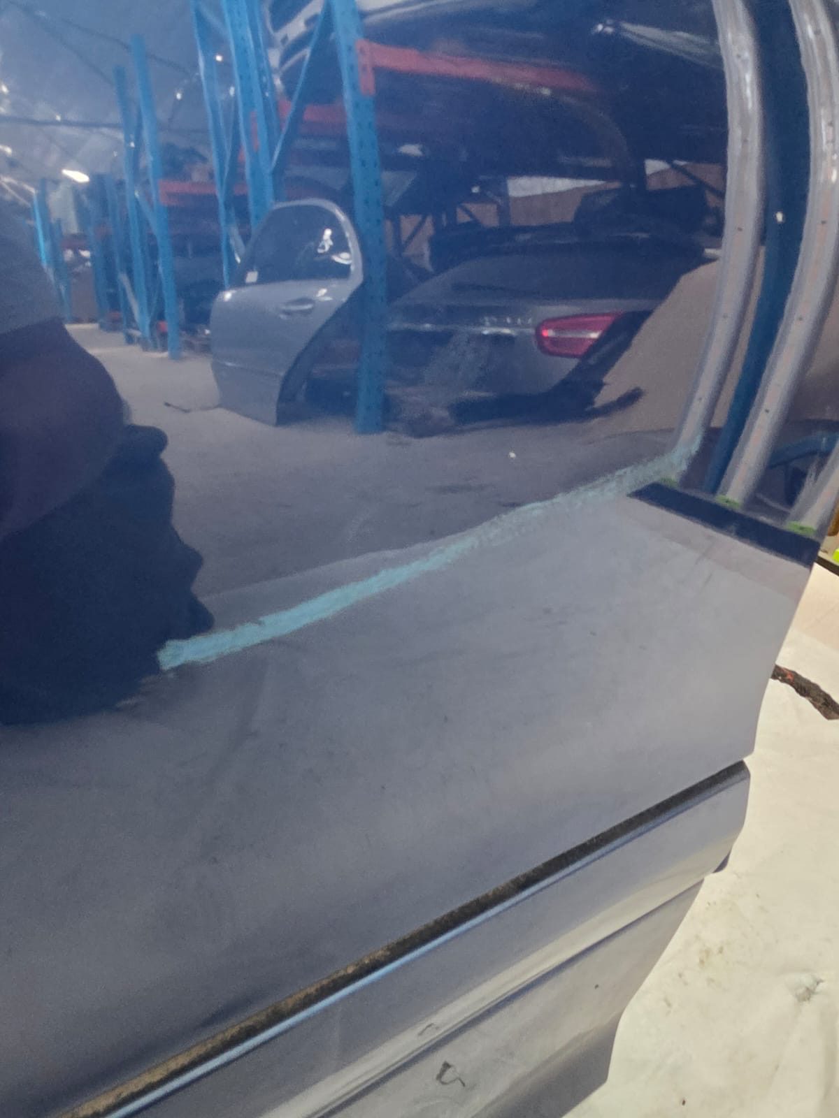 *MERCEDES C CLASS W203 REAR DRIVER SIDE RIGHT DOOR 2007 BLUE - Image 6